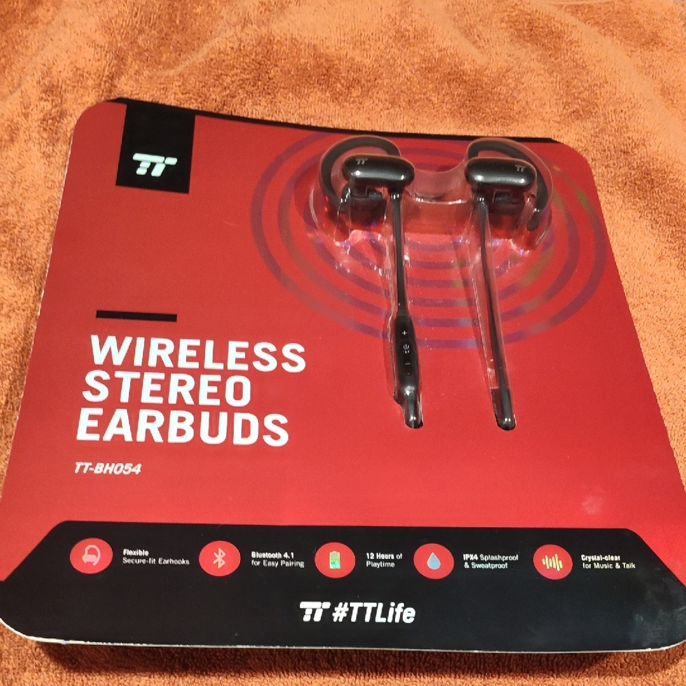TT Wireless Stereo Earbuds